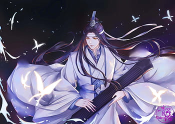 Download wallpaper long hair, two guys, sideways, Chinese clothing, Mo Dao  Zu Shi, Master evil cult, Wei From Xian, LAN Wen JI, section shonen in  resolution 1920x1080