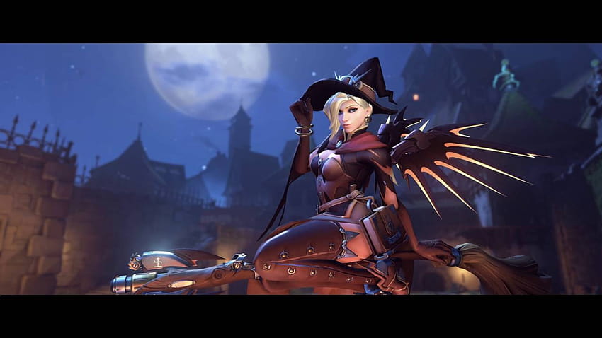 Overwatch Mercy Halloween costume Animated Ultrawide [1280x720] for your , Mobile & Tablet, ps4 halloween HD wallpaper