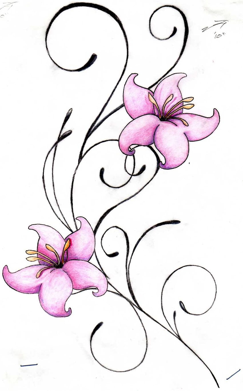 Free Pictures Of Flower Tattoo Designs Download Free Pictures Of Flower  Tattoo Designs png images Free ClipArts on Clipart Library