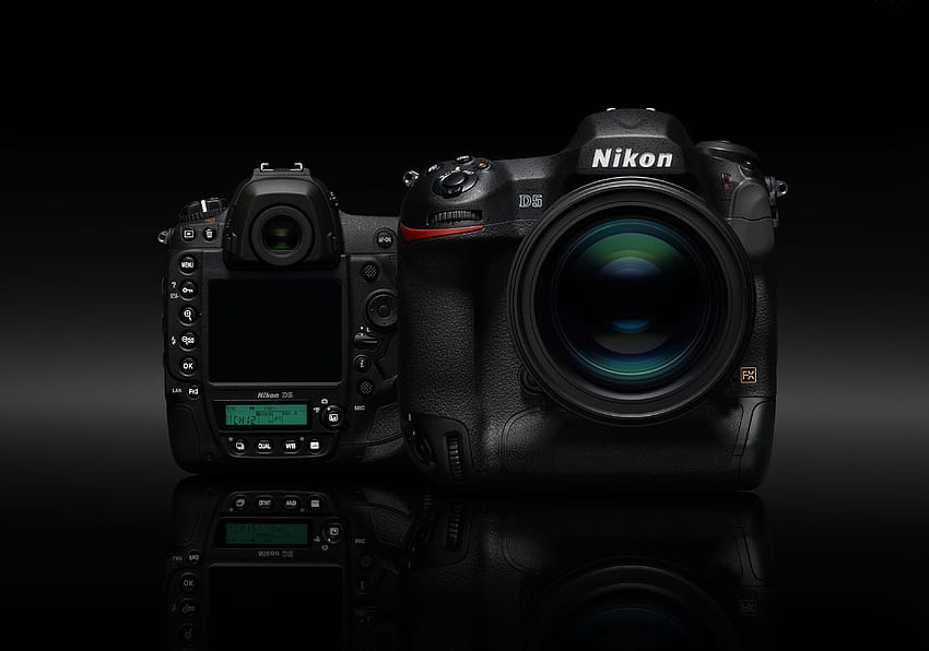 camera DSLR Nikon D5 Sfondo HD