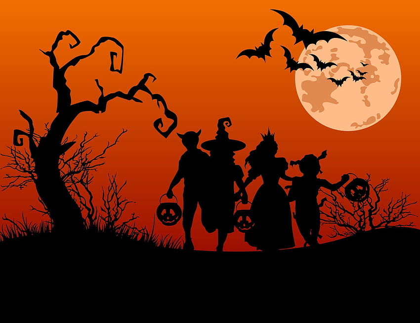 Halloween Terbaik, Grafik dan Vektor Dengan Deposit Wallpaper HD