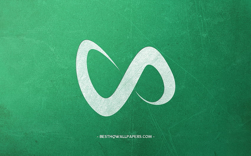 DJ Snake, logo, green retro background, emblem, retro art, William Sami Etienne Grigahcine, DJ Snake logo with resolution 2560x1600. High Quality HD wallpaper