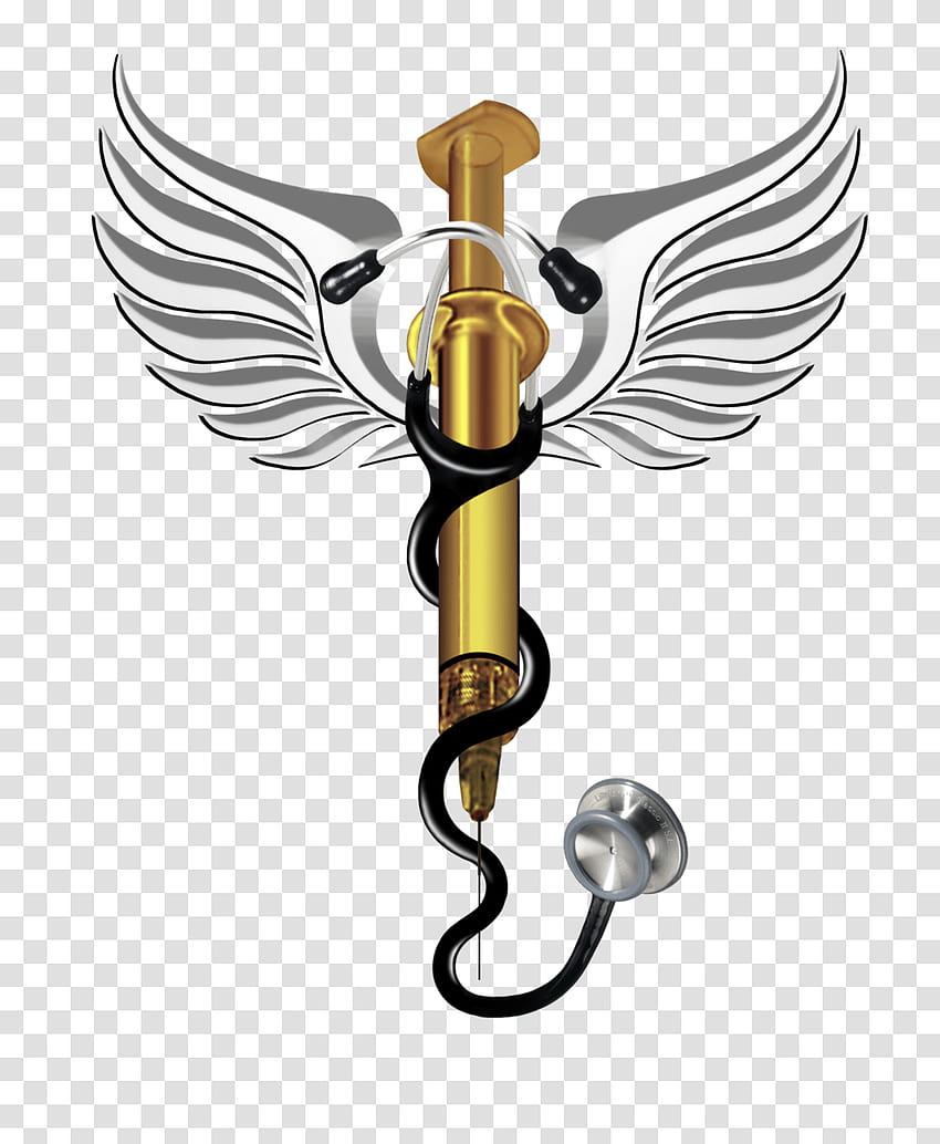 medical logo white png