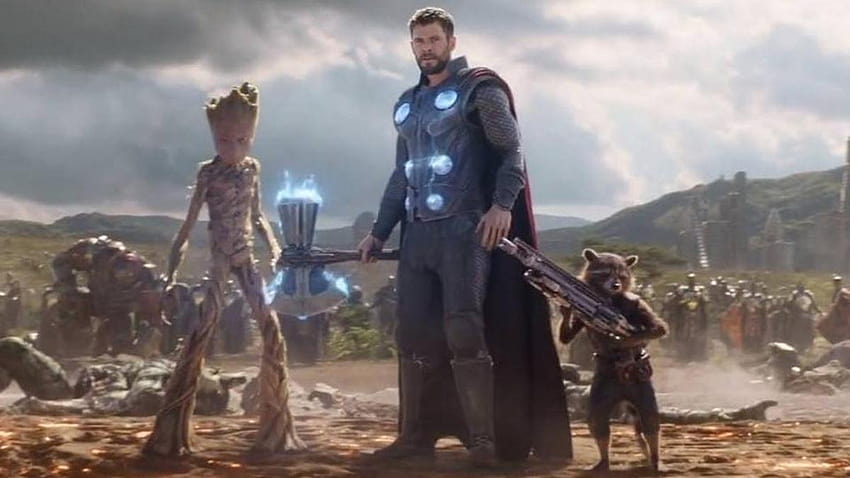 Leaked Avengers Endgame toy pics reveal new costumes, tease time, thor rocket and groot HD wallpaper