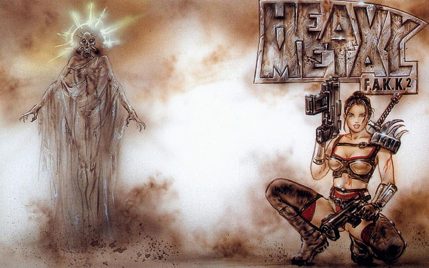Heavy Metal Magazine Fan Page, heavy metal art HD wallpaper