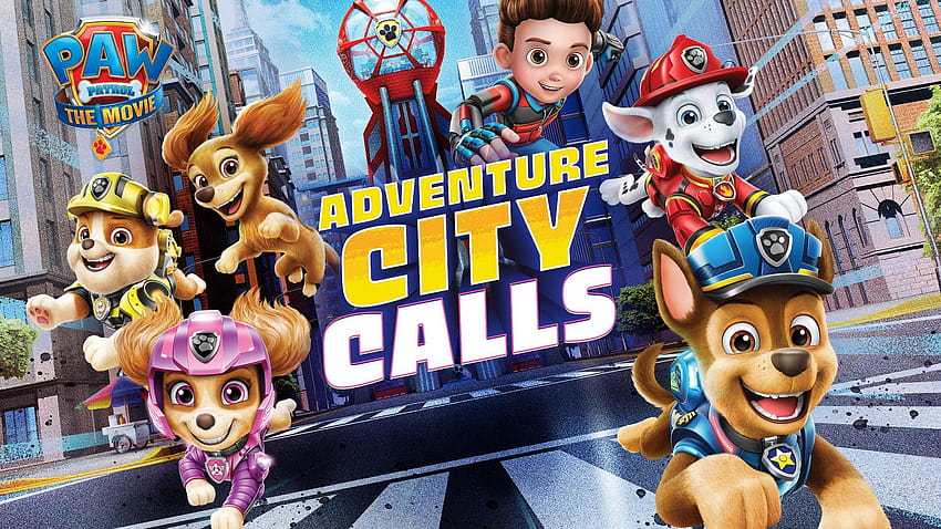 PAW Patrol The Movie: Adventure City Calls jest już dostępny na Xbox One i Xbox Series X, film paw pawtrol 2021 Tapeta HD
