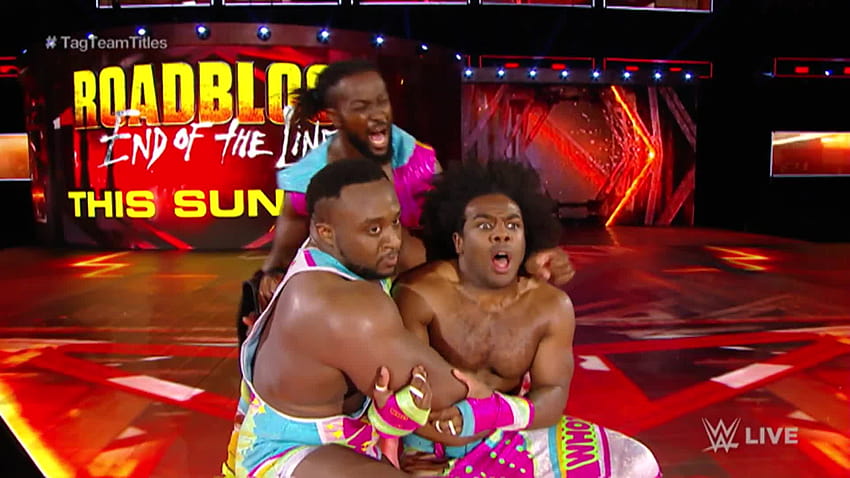 WWE Roadblock: New Day to defend titles against Cesaro and Sheamus, the new day HD wallpaper