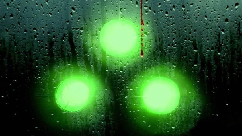 Звуков ефект на Splinter Cell очила за нощно виждане, фон на теорията за хаоса на Splinter Cell HD тапет