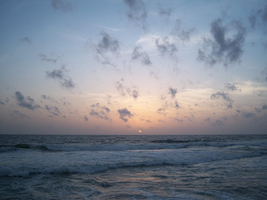 Strände: Evening Waves Beach Surf Lanka Tropical Sri Sundrt, surfen tumblr iphone HD-Hintergrundbild