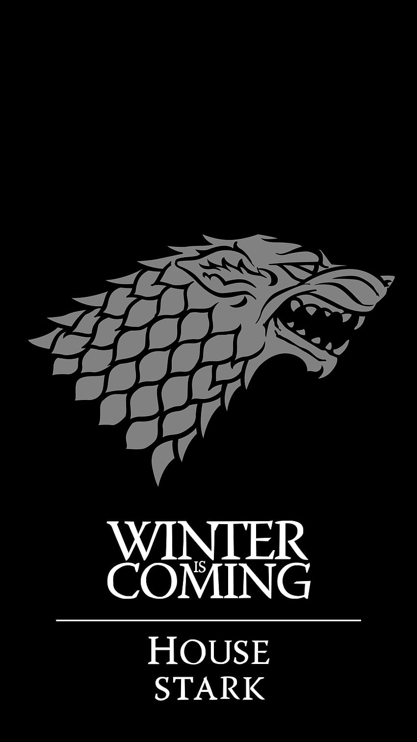 game of thrones fans I made a stark for mobile, game of thrones logo HD phone wallpaper