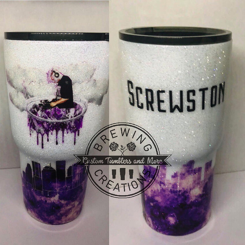 Screwston, screwston tumbler, dj screw, custom made HD phone wallpaper