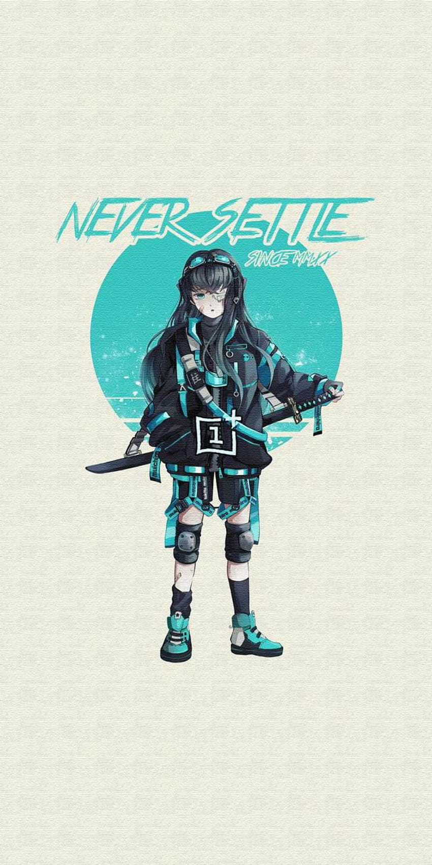 NEVER SETTLE ANIME by AllianceProjects HD phone wallpaper