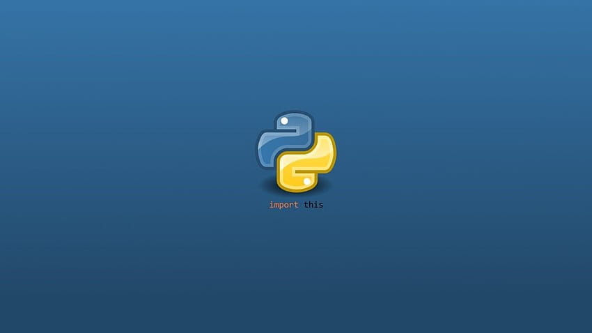 python logo HD wallpaper