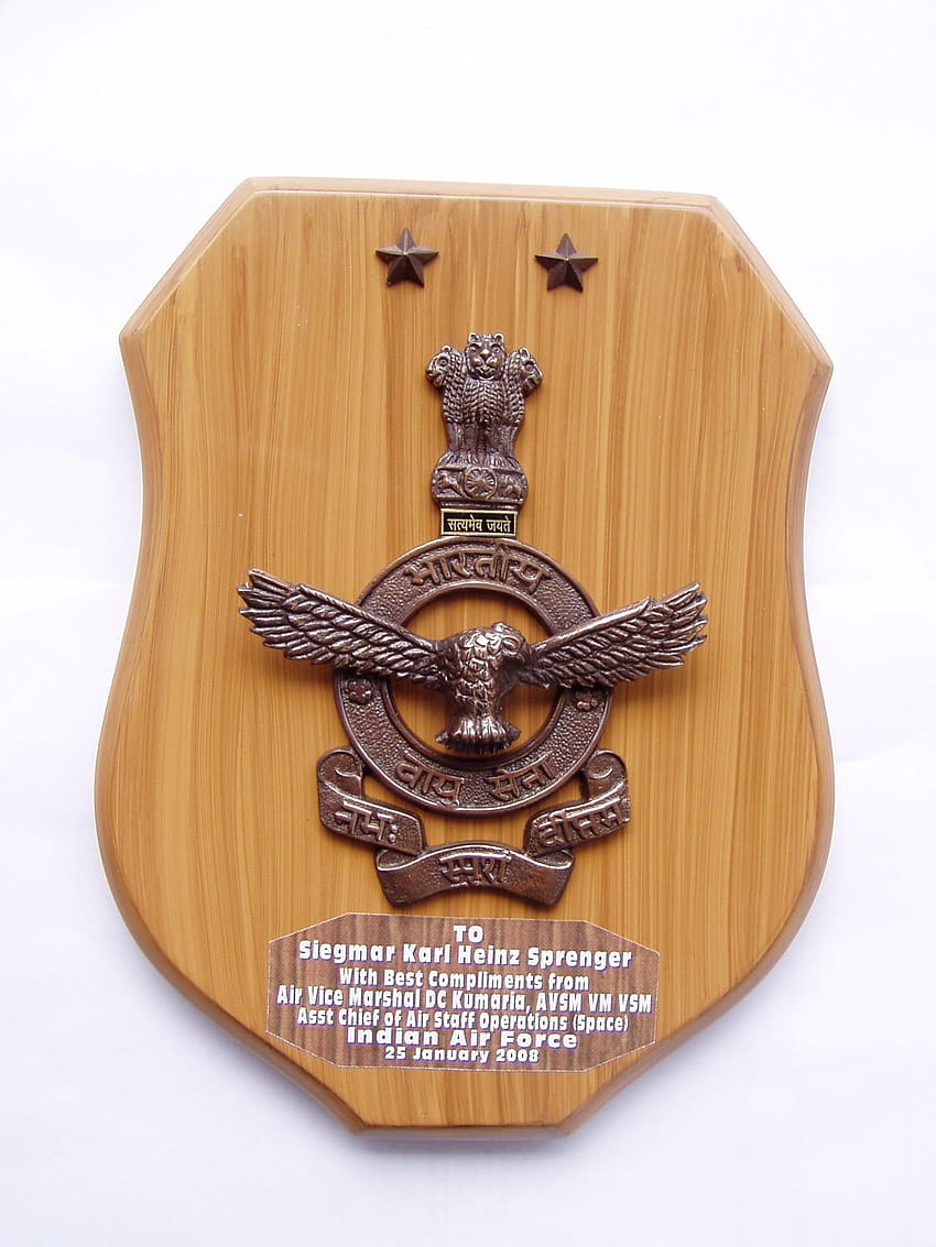 空軍のロゴ、インド空軍のシンボル HD電話の壁紙