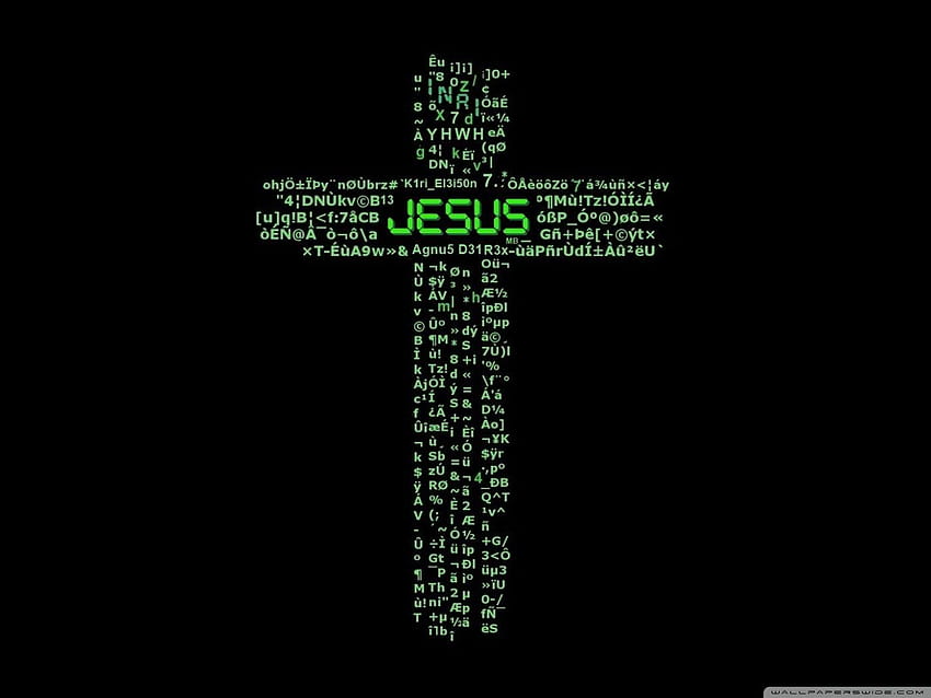 Jesus Cross Hi Tech ❤ pour Ultra TV, yahweh Fond d'écran HD