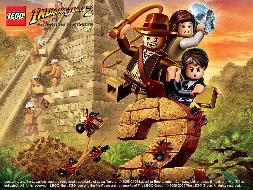 LEGO Indiana Jones 2: The Adventure Continues, indiana jones villains HD wallpaper