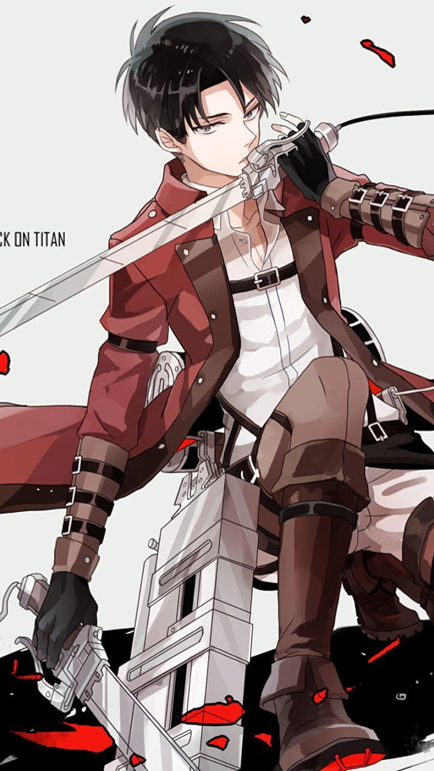 Attack on Titan divulga novas artes de Levi e Mikasa