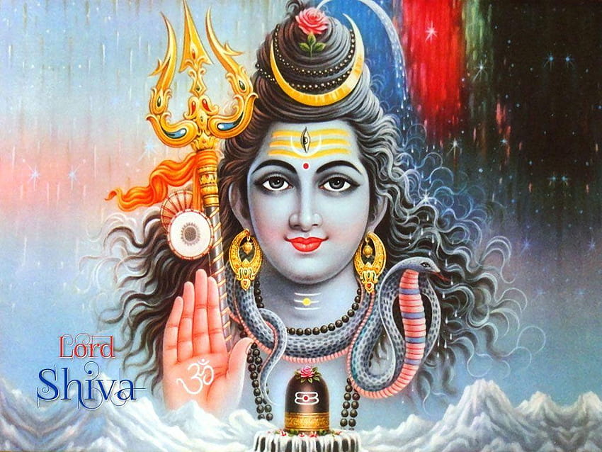 祝福を与えるシヴァ神 : PC 高画質の壁紙