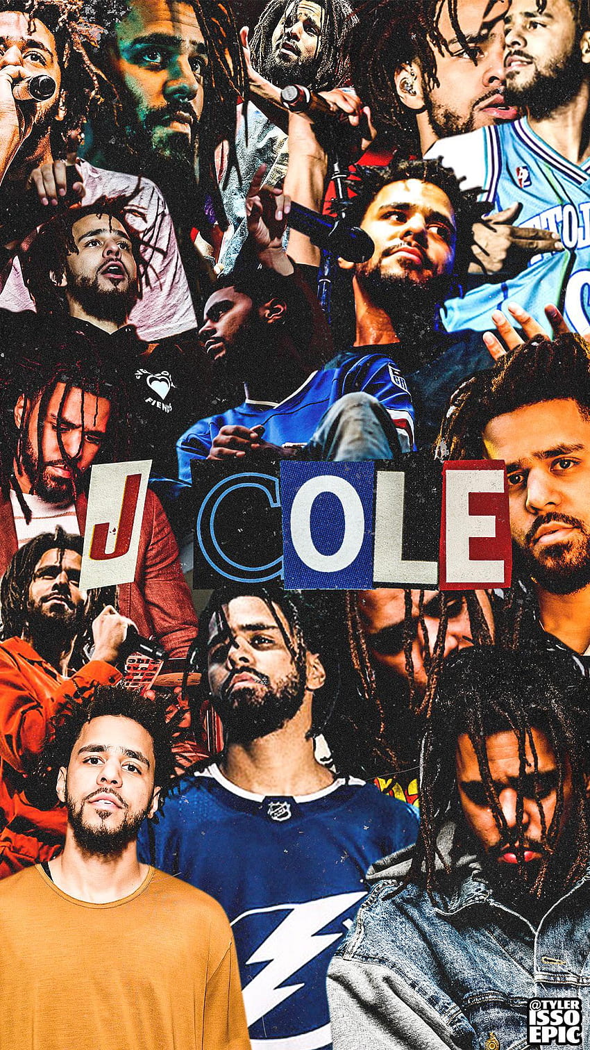 Fire J Cole Made By @tylerissoepic On Instagram, ジャーメイン・コール HD電話の壁紙