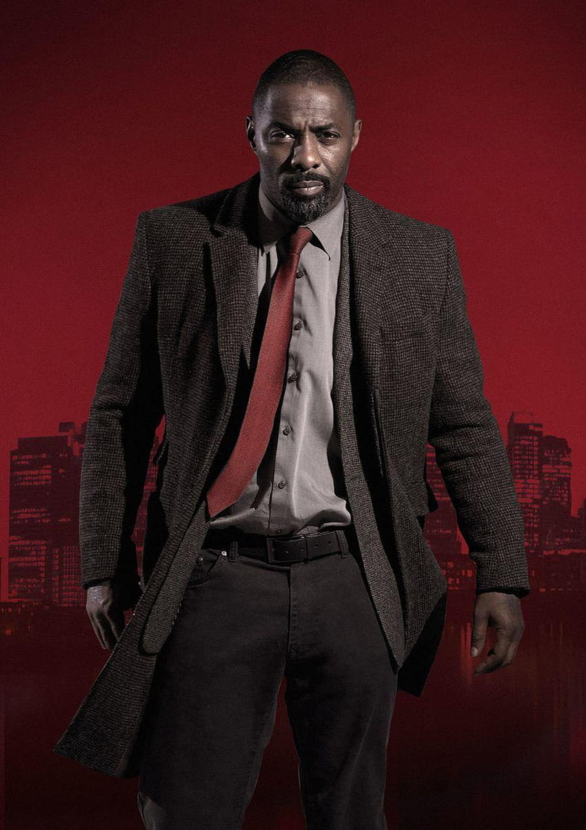 Luther, Idris Elba Tapeta na telefon HD