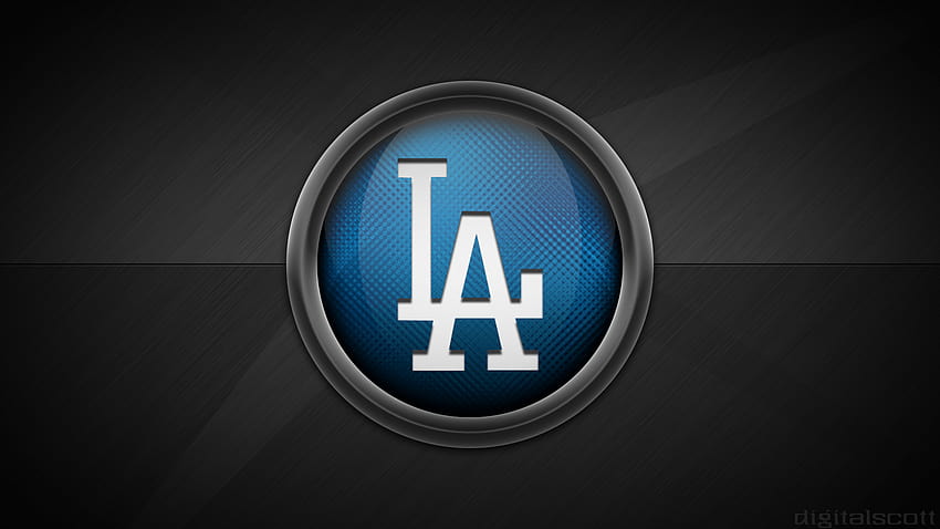 LA Dodgers Logo, the los angeles dodgers HD wallpaper