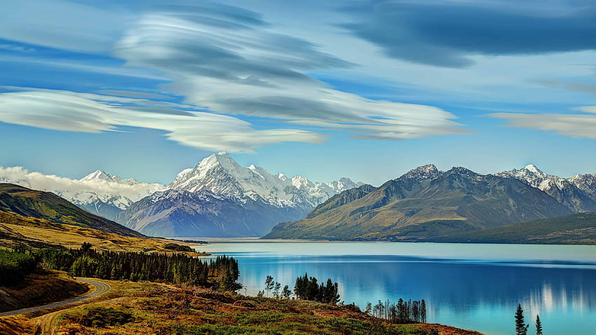 Lago Pukaki Nueva Zelanda U, lago tekapo nueva zelanda fondo de pantalla