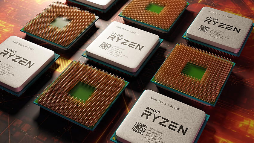 AMD RYZEN 9 3950X CPU HD wallpaper