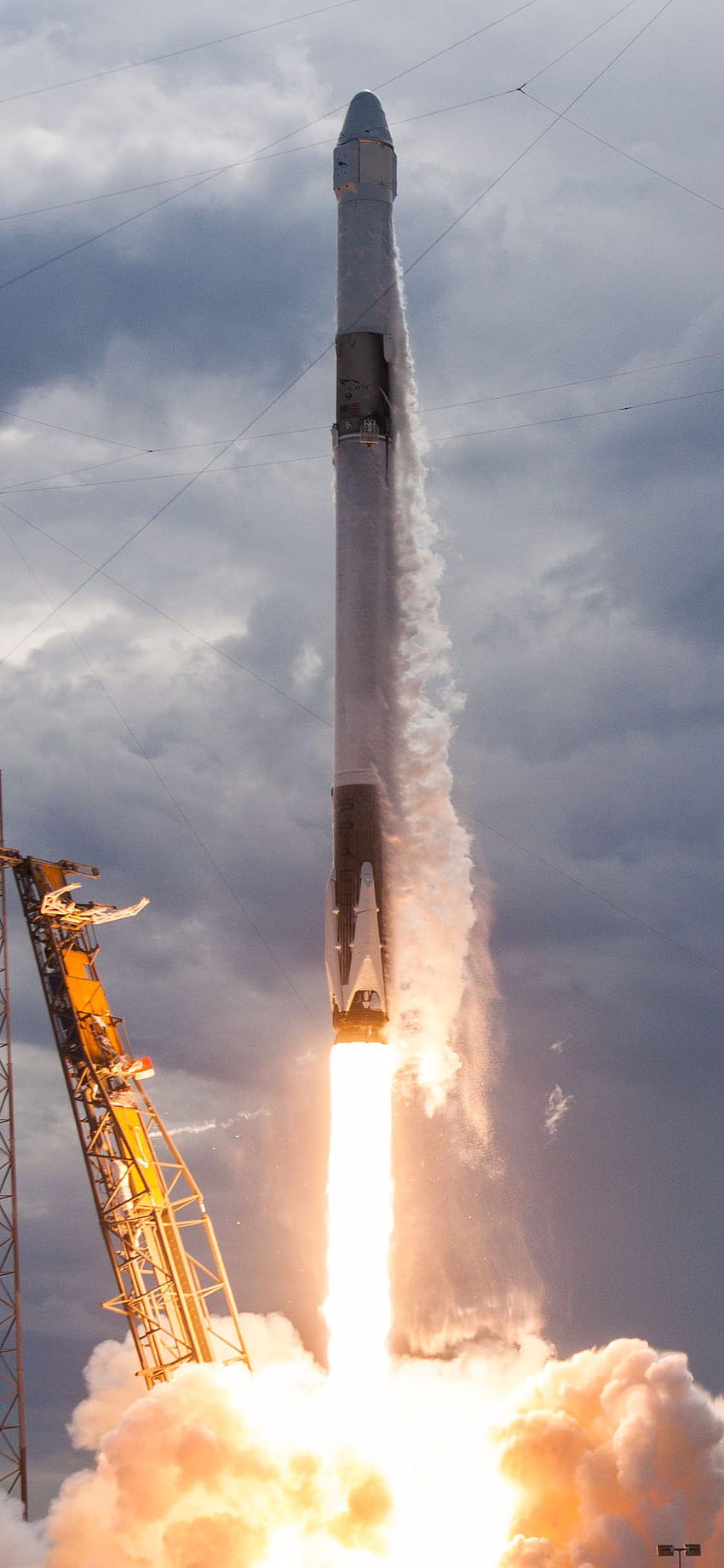 10 Amazing SpaceX for iPhone 11, smartphone rocket launch HD phone wallpaper