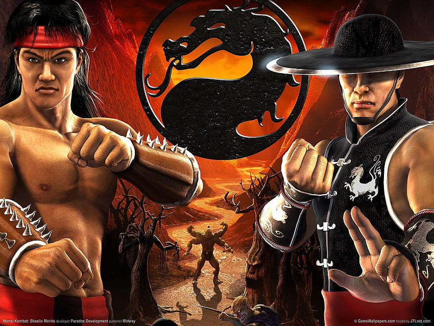 Mortal Kombat Shaolin Monks Ps2 Game HD wallpaper