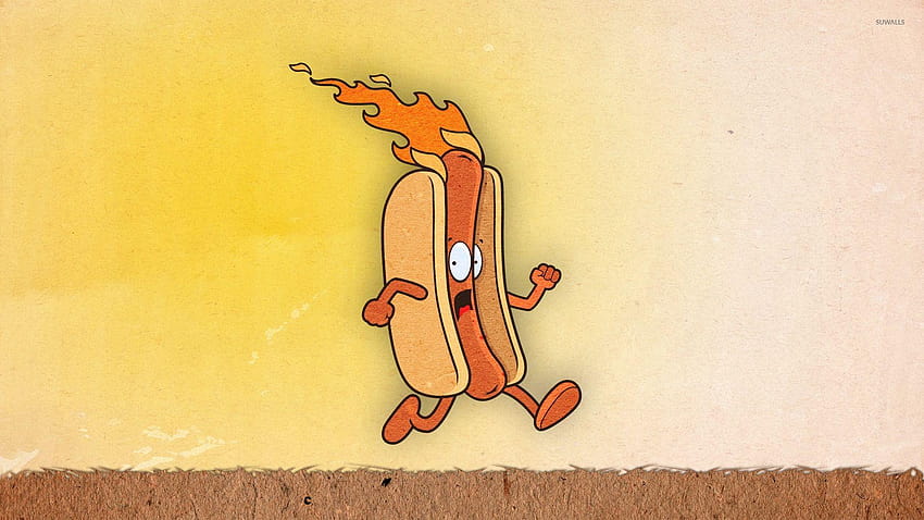 Hot Dog, hotdog HD wallpaper