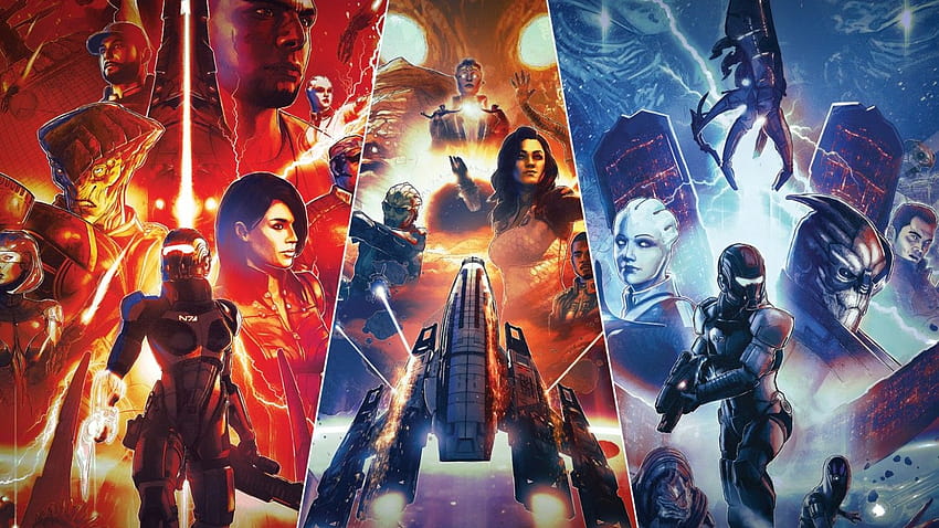 Cover Reveal – Mass Effect Legendary Edition HD duvar kağıdı