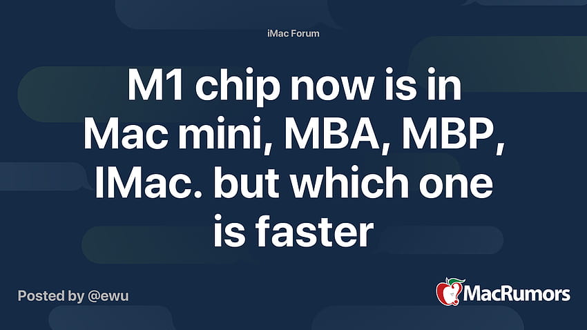 La puce M1 est maintenant disponible sur Mac mini, MBA, MBP, IMac. mais lequel est le plus rapide, chaud été macbook Fond d'écran HD