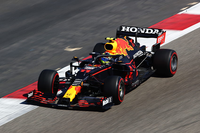 Max Verstappen, Sergio Perez terlihat kuat untuk Red Bull dalam uji coba F1, sergio perez 2021 Wallpaper HD