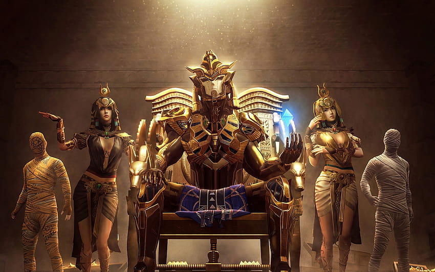 PUBG Mobile, Golden Pharaoh X, pubg faraone Sfondo HD