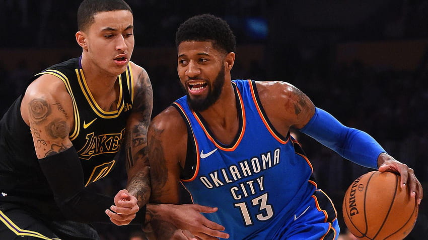 Thunder fans have perfect response to Lakers' Paul George chants, paul george 2018 HD wallpaper