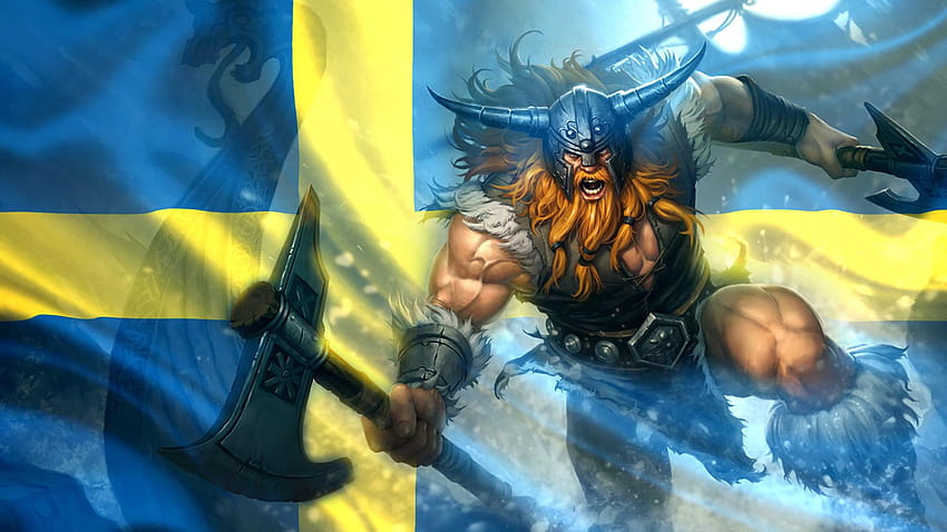 İsveç Bayrağı HD duvar kağıdı