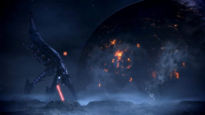 Mass Effect 3 Menae Dreamscene 02 von droot1986, Mass Effect 3 Reaper HD-Hintergrundbild