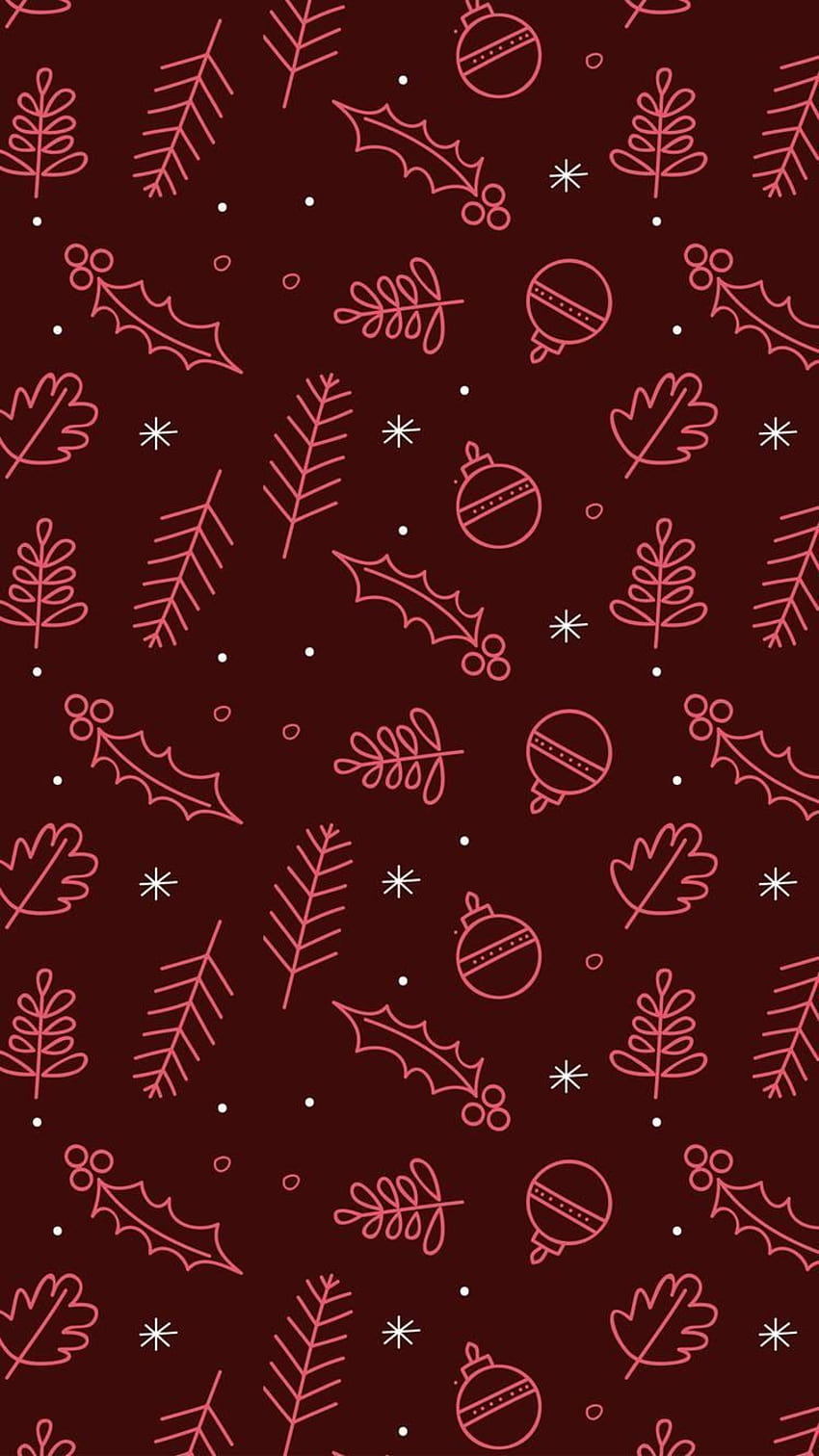 Christmas Theme posted by Sarah Peltier, cute christmas theme HD phone wallpaper