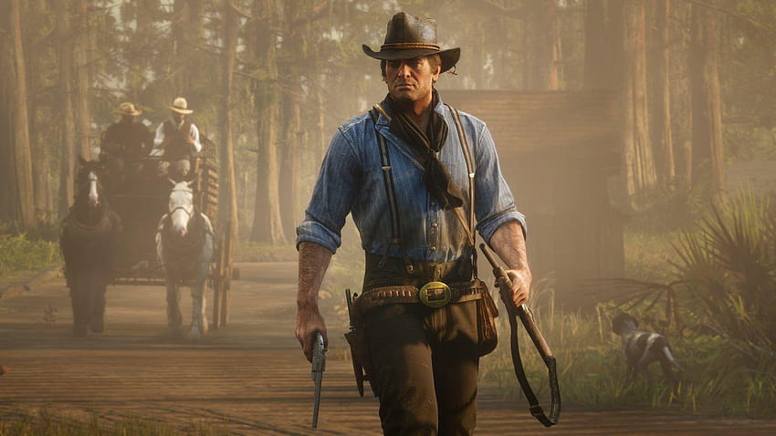 Arthur Morgan HD wallpaper