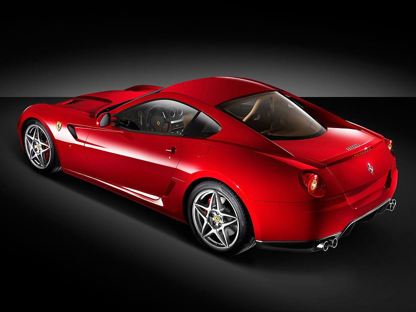 Czerwone Ferrari 599 GTB Tapeta HD