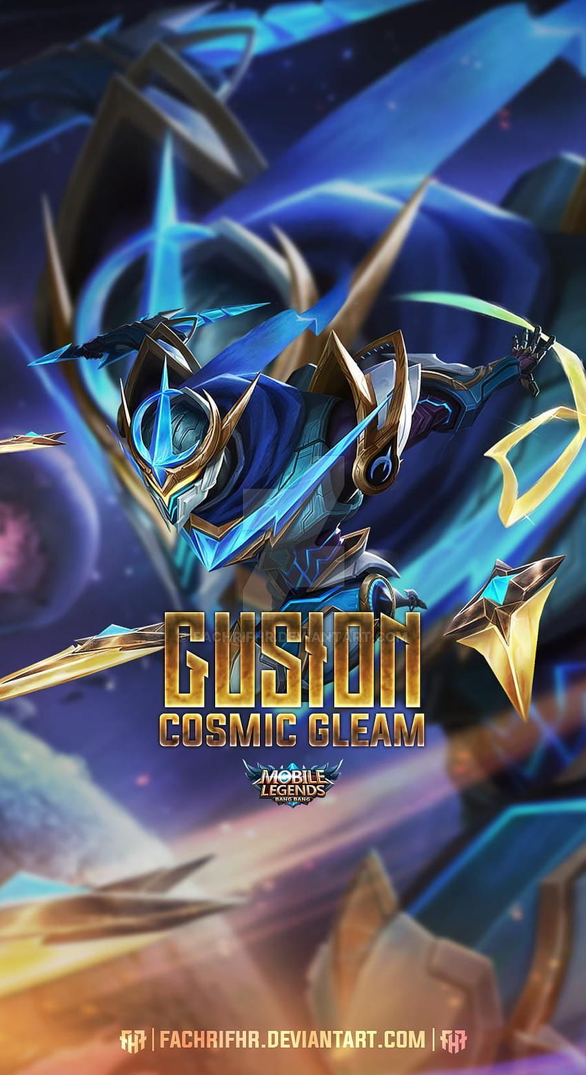 Gusion Cosmic Gleam by FachriFHR in 2020, gusion legend HD phone wallpaper