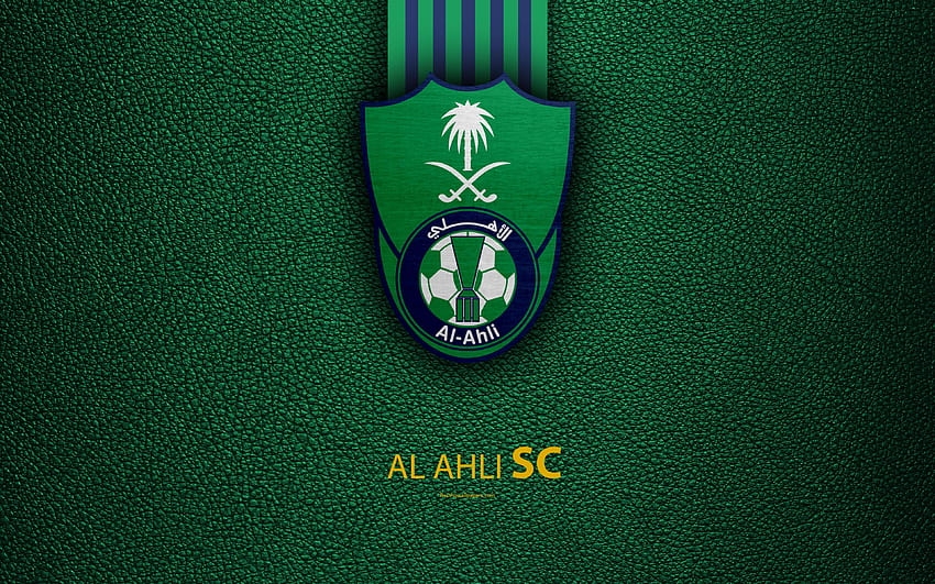 Al Ahli SC, Saudi Football Club, leather, al ahli saudi fc HD wallpaper