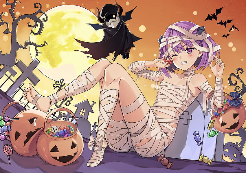 100 Halloween Anime Girl Wallpapers  Wallpaperscom