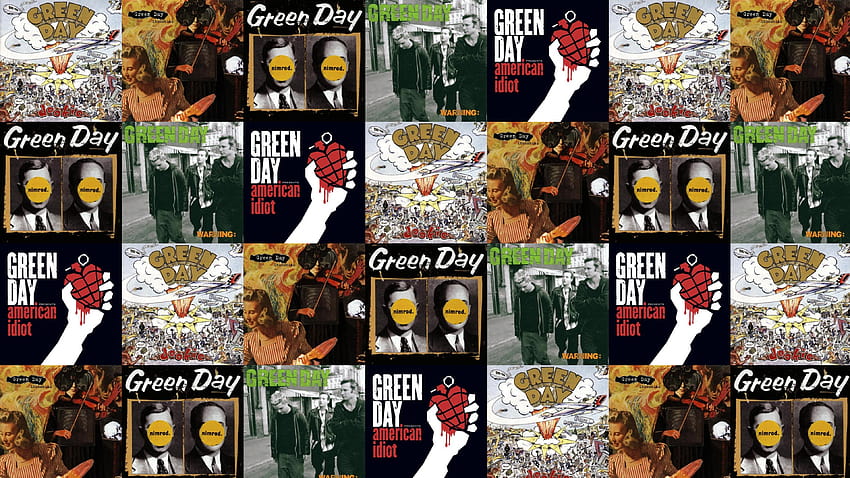Green Day Dookie Insomniac Nimrod Warning American Idiot, green day computer HD wallpaper