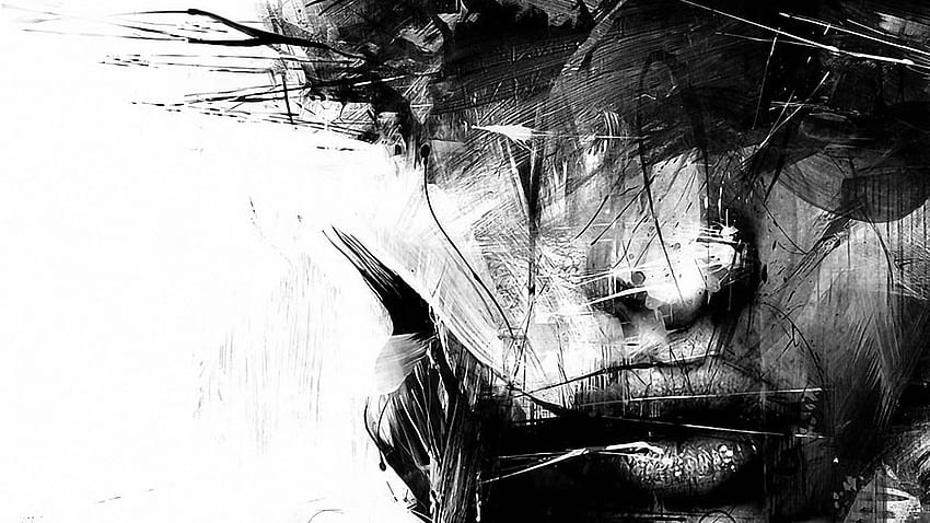 Drawing posted by Ryan Cunningham, women face sketch HD wallpaper