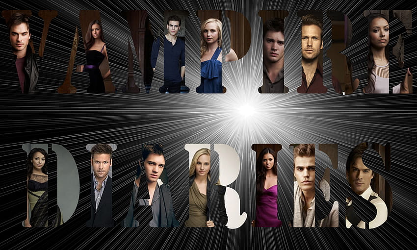 Vampire Diaries Stagione 8 Attori, personaggi di Vampire Diaries Sfondo HD
