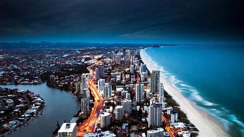 Gold Coast City for and Mobile Ultra, city coast HD wallpaper