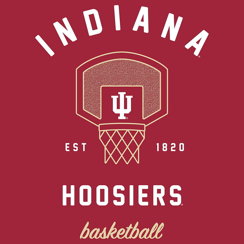 Indiana Hoosiers Basketball Logo, indiana basketball HD phone wallpaper