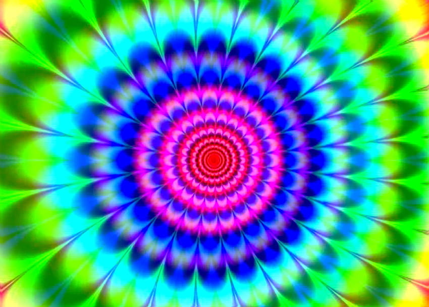 Cool Illusion Backgrounds, rainbow illusions HD wallpaper