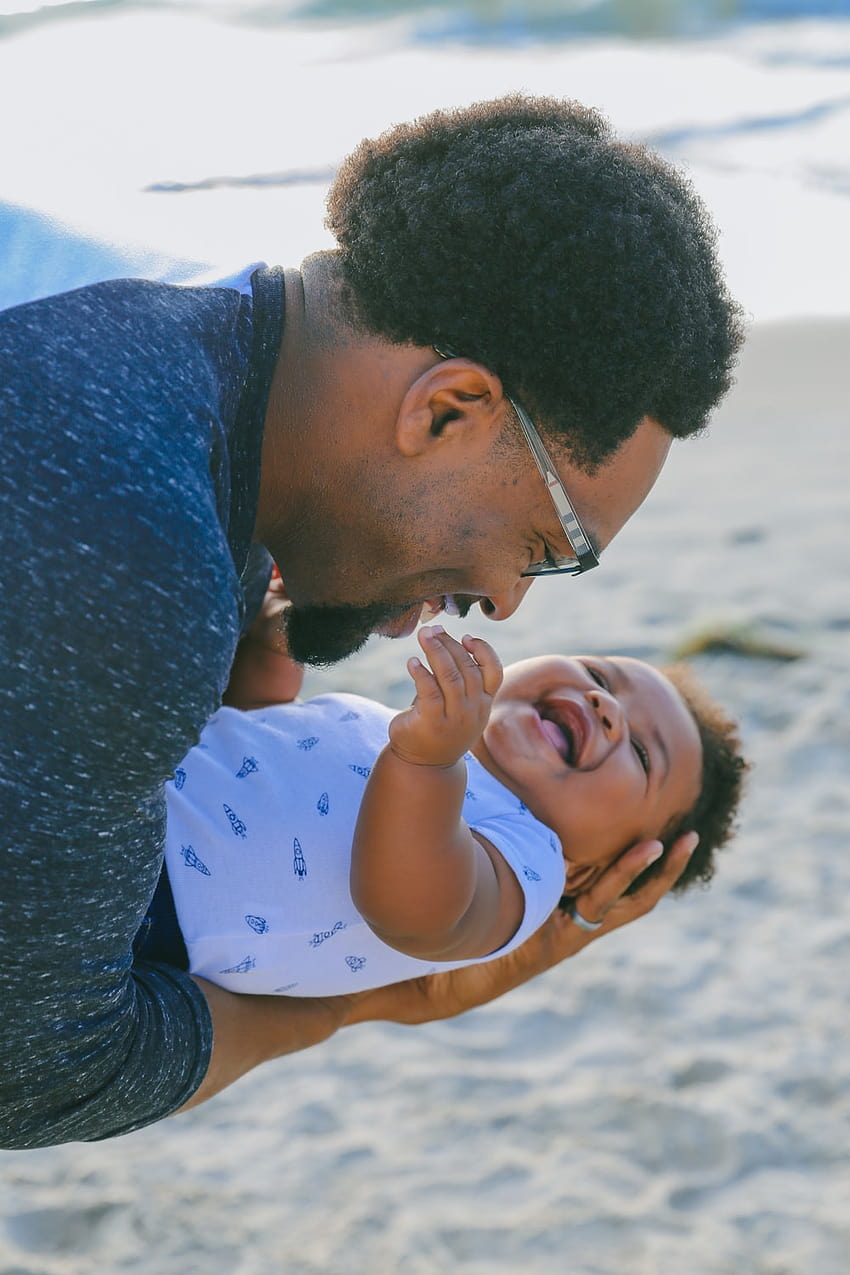 Schwarze Väter, Vaterschaft HD-Handy-Hintergrundbild